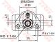 Kit 2 Cilindretti Freno TRW BWD110 ABARTH FIAT LANCIA SEAT
