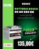 Batteria auto BOSCH 0092S5A050 START-STOP 12V 60AH 680EN S5 A05