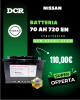 Batteria Nissan Originale – 70Ah 720EN – EFB Start&Stop
