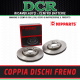 Coppia Dischi freno NIPPARTS J3304043 HONDA